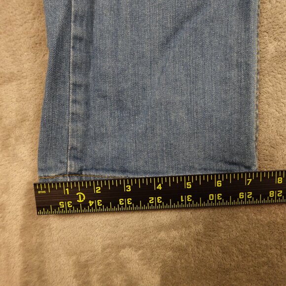 PD&C jeans slim men's 36x32 light blue denim paper denim and cloth - Picture 9 of 12